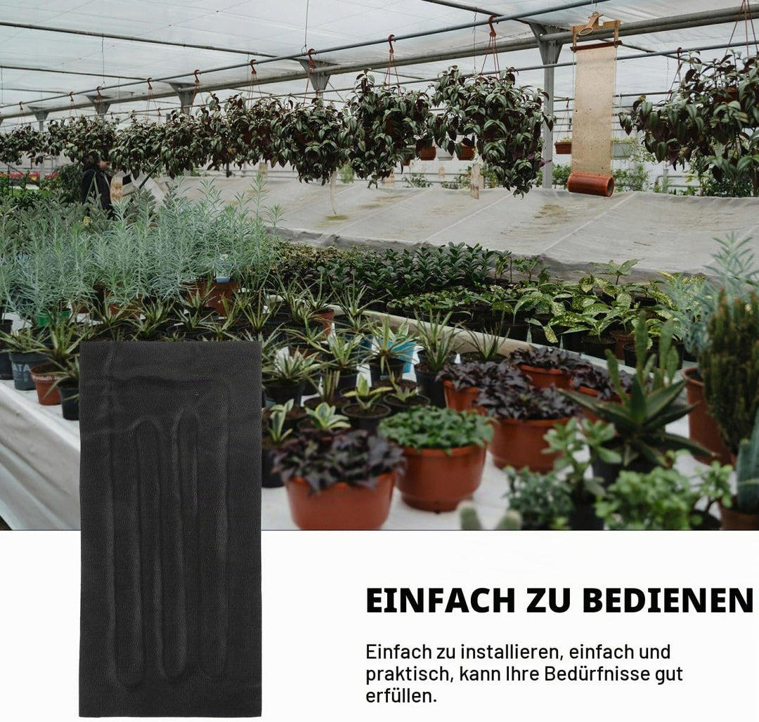 Happyyami Heizmatte Für Pflanzen Mit Digitalem Thermostat Energiesparende USB-Technologie Für Samenk
