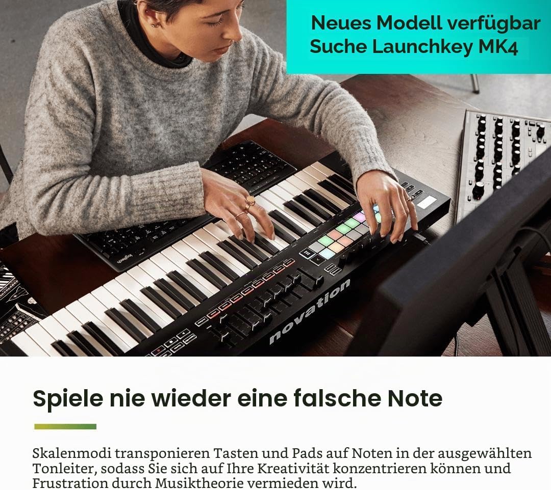 Novation Launchkey 61 [MK3] MIDI-Controller-Keyboard – Nahtlose Integration in Ableton Live. Akkordm