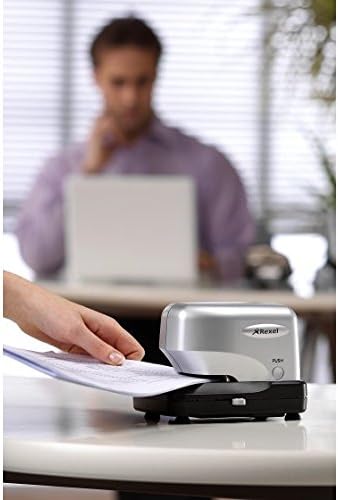 Rexel 2101197 Elektrohefter Stella 30 silber/schwarz