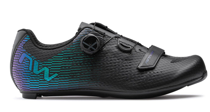 Northwave Herren Storm Carbon 2 Turnschuhe 36 EU Black Iridescent, 36 EU Black Iridescent