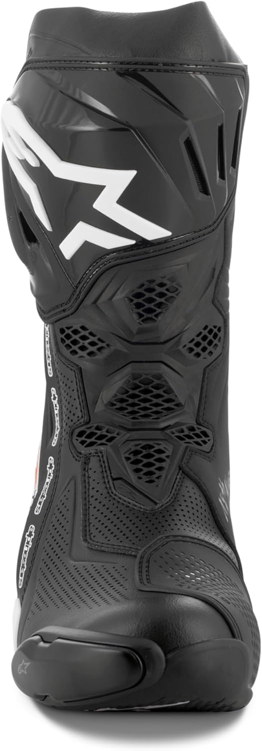 Alpinestars Herren Ridge V2Gummistiefel 46 EU Schwarz Weiss, 46 EU Schwarz Weiss