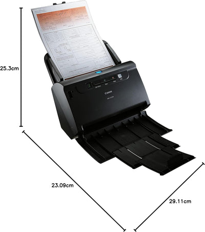 Canon DR-C230 imageFORMULA Scanner Dokumentenscanner (Duplex Einzug, 600 DPI, Farbscan, Canon Captur