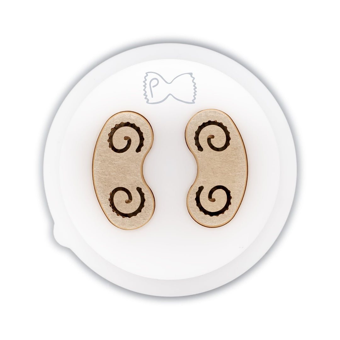 Pastidea - Matrize aus Bronze und POM Giglio Rigato Gestreift kompatibel mit Philips Pasta Maker Ava