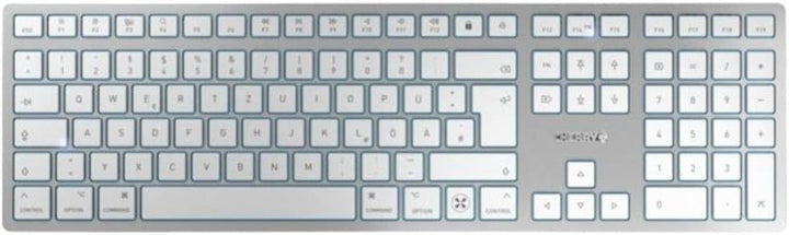 CHERRY KW 9100 Slim for MAC, kabellose Tastatur, Mac-Layout, Deutsches Layout (QWERTZ), wahlweise Bl