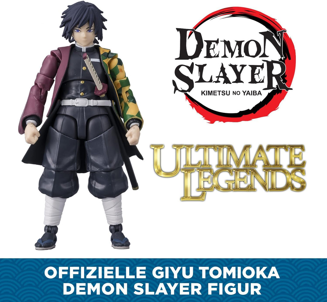 BANDAI - Ultimate Legends HD - Demon Slayer Actionfigur Giyu 12 cm - Giyu Tomioka - Offizielle Demon
