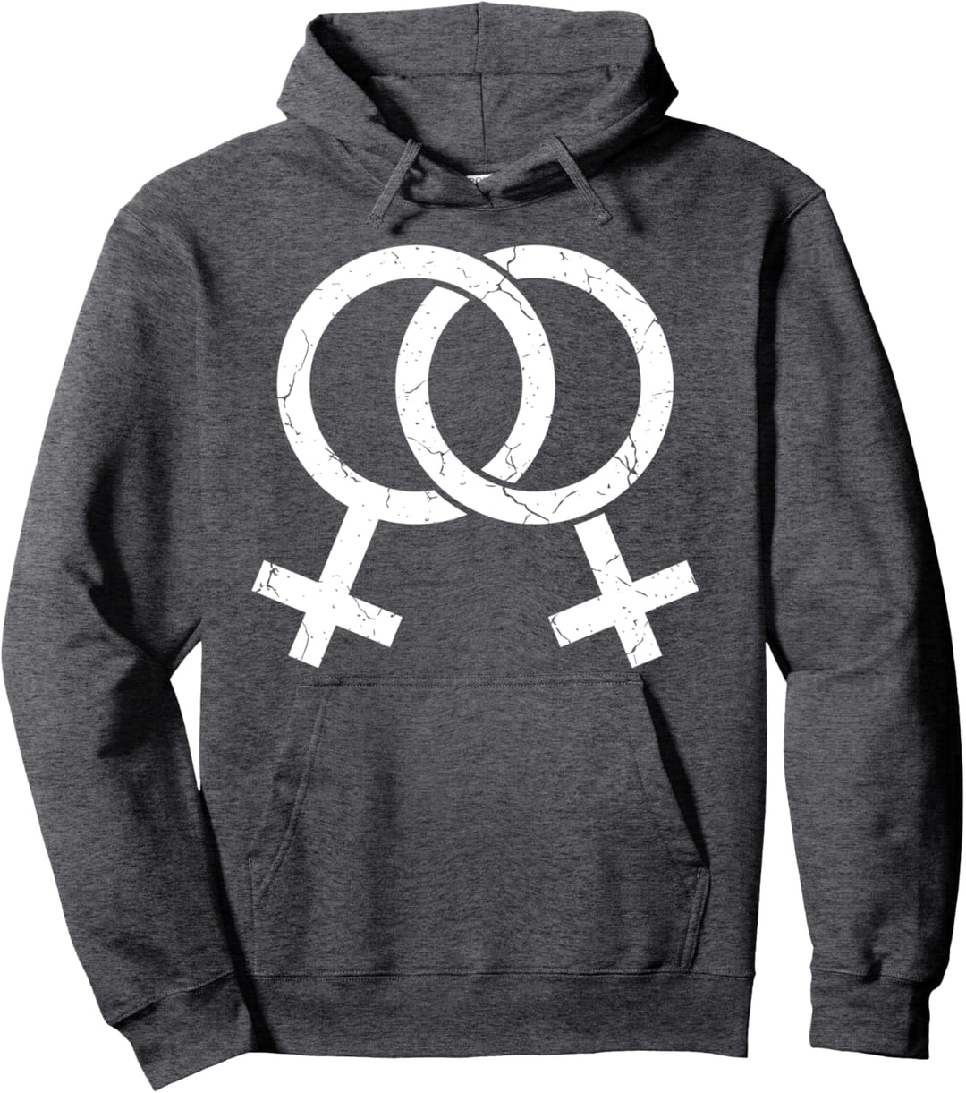 Lesbisches Paar LGBT Pride Gay Pride Month Lesben Pullover Hoodie