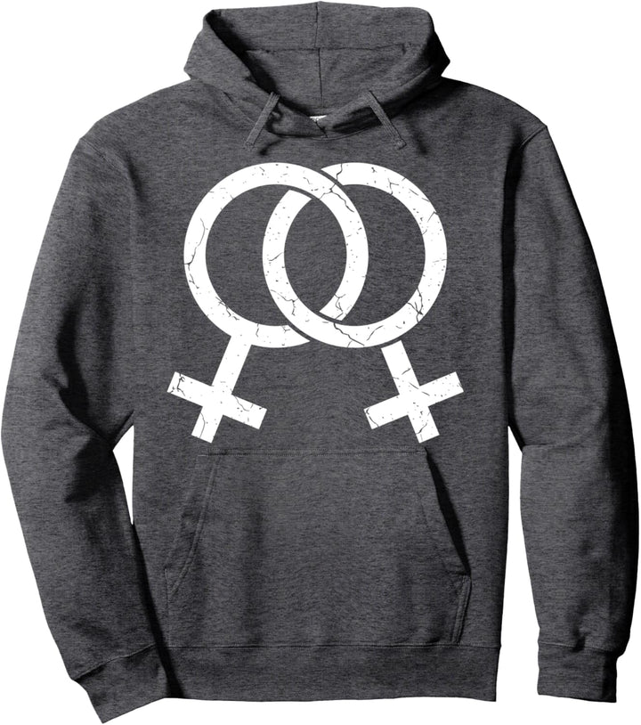Lesbisches Paar LGBT Pride Gay Pride Month Lesben Pullover Hoodie