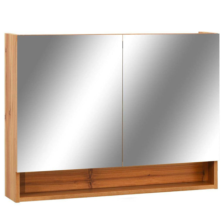 vidaXL LED Bad Spiegelschrank Badschrank Lichtspiegel Badspiegel Badezimmerspiegel Hängeschrank Badm