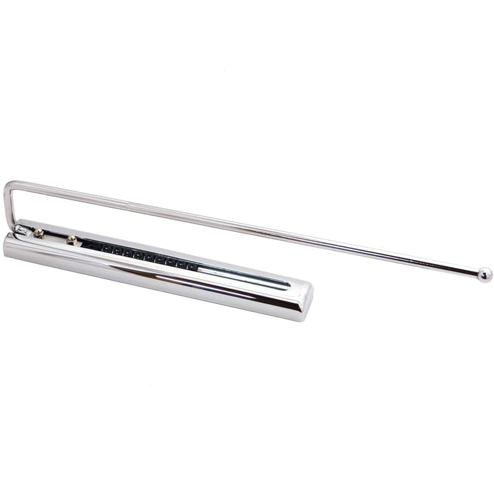 SO-TECH® Handtuchauszug Chrom 1-armig 410 mm Handtuchhalter Handtuchstange 1-armig rund 410 mm Chrom