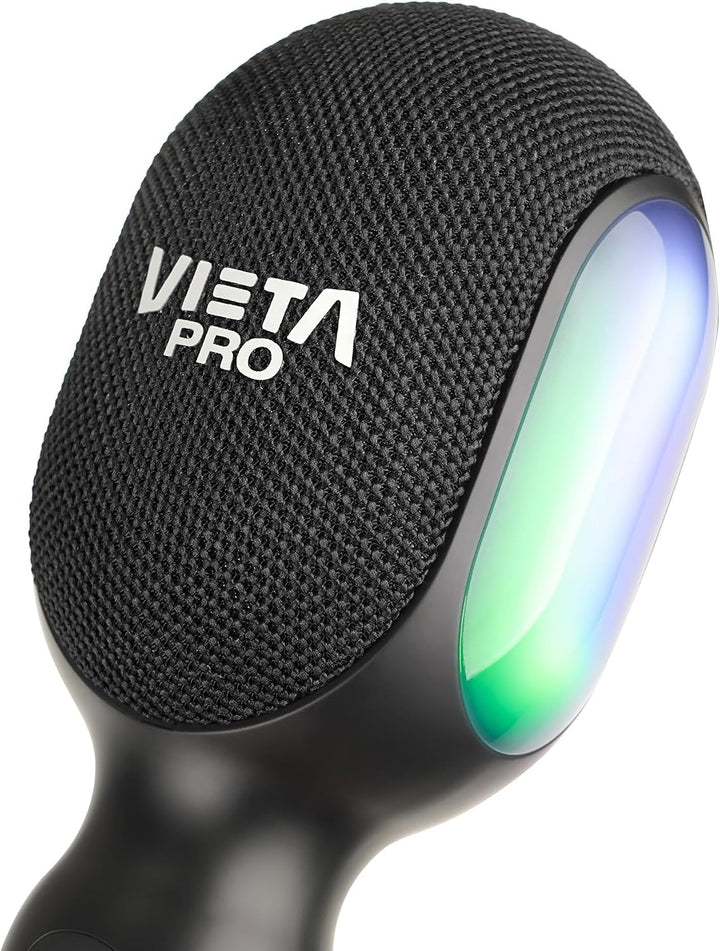 Vieta Pro Karaoke Party, Mikrofon mit Lautsprecher und True Wireless-Option, damit Sie Zwei Mikrofon
