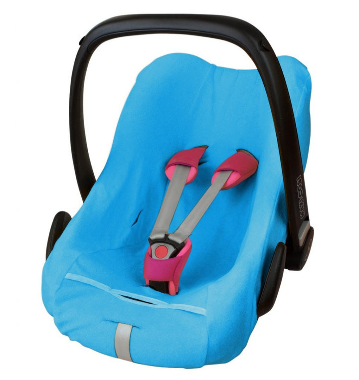 ByBoom - Frottee Sommerbezug, Schonbezug für Babyschale, Autositz, z.B. Maxi Cosi CabrioFix, City, P