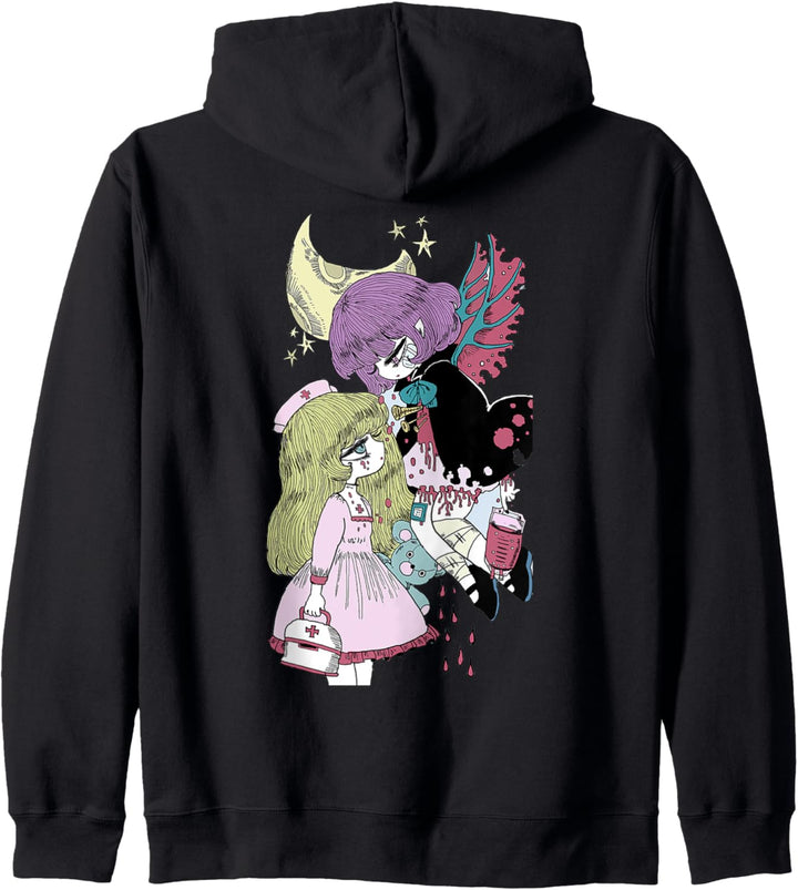 SHI-T-0003-Vampir Kapuzenjacke