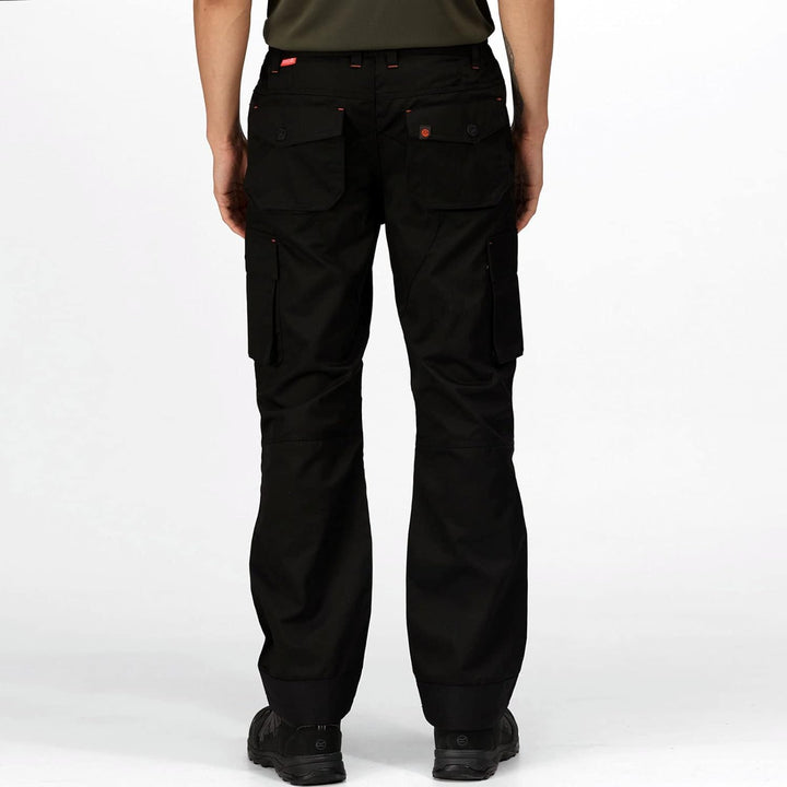 Regatta trj366r32800 heldenhaften Worker Hosen-Grösse 81,3 cm, Regular Fit, schwarz (12 Stück) Size