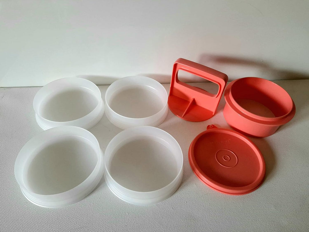 TUPPERWARE Küchenhelfer Hamburger-Maker Former Presse Burgerpresse Frikadellen