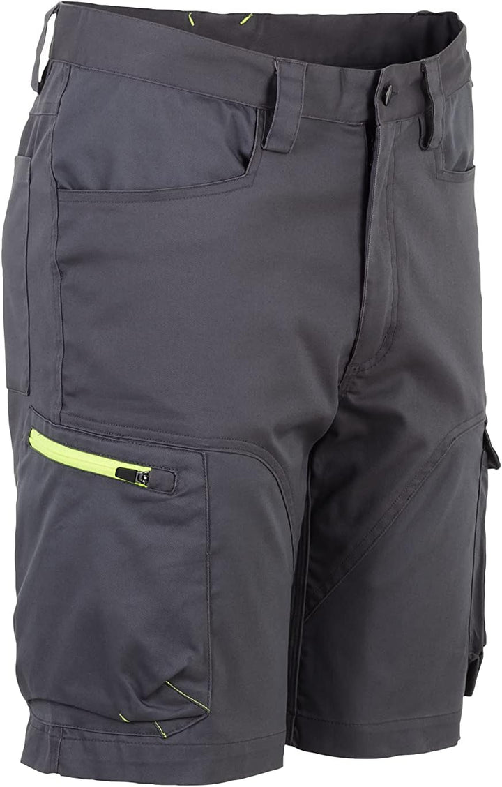 Planam Arbeitshorts Stretchline Kurze Arbeitshose für Herren in Mehreren Farben Anthrazit XS, Anthra
