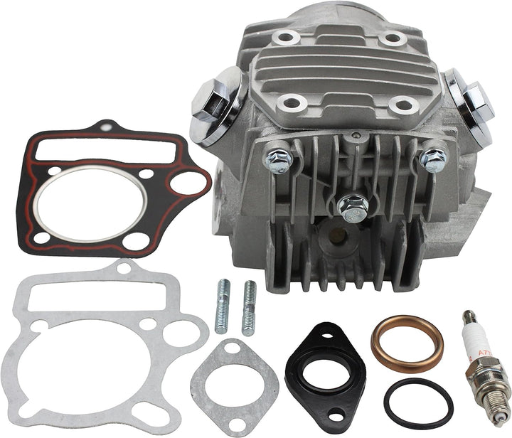 GOOFIT abgeschlossen Zylinder Kopf Zylinderkopf 110cc Engine Ersatz für ATV Go Kart and Dirtbike