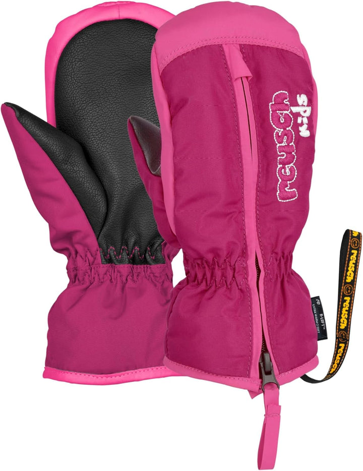 Reusch Unisex Baby Ben Mitten Handschuhe 2 Fucsia Purple/Knock Pink, 2 Fucsia Purple/Knock Pink