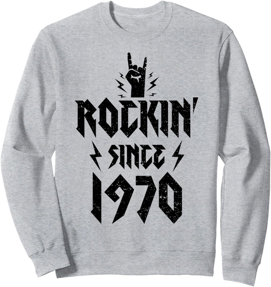 Hard Rock Musik: Rockin Since 1970 - 1970 Sweatshirt