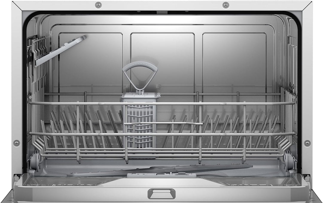 Bosch SKS62E32EU Serie 4 Kompakt-Geschirrspüler, 55 cm breit, Extra Trocknen auf Knopfdruck, AquaSto