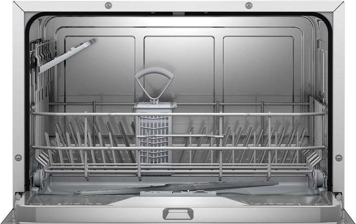 Bosch SKS62E32EU Serie 4 Kompakt-Geschirrspüler, 55 cm breit, Extra Trocknen auf Knopfdruck, AquaSto