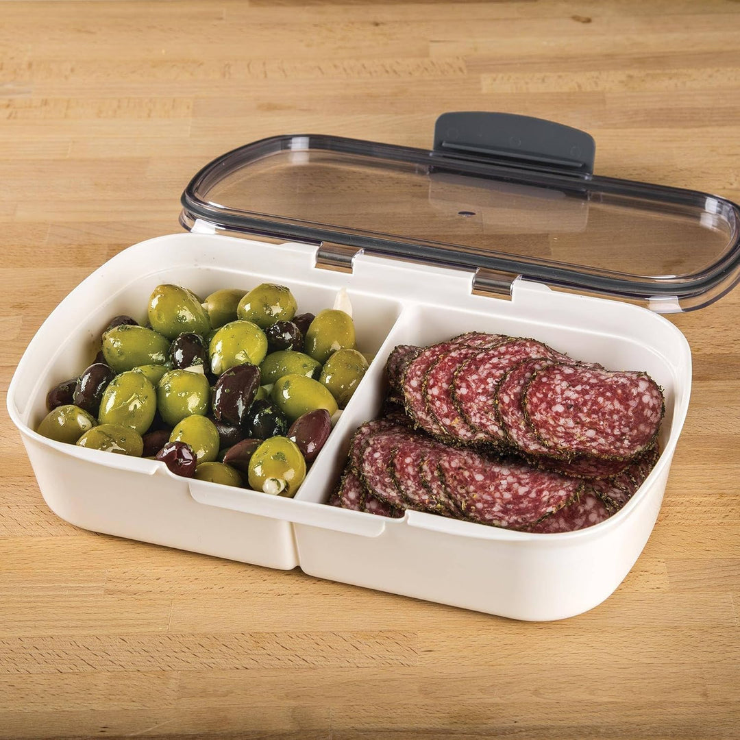 Progressive International PKS-710 Split Deli ProKeeper Frischhaltedose luftdicht Aufbewahrung von Le