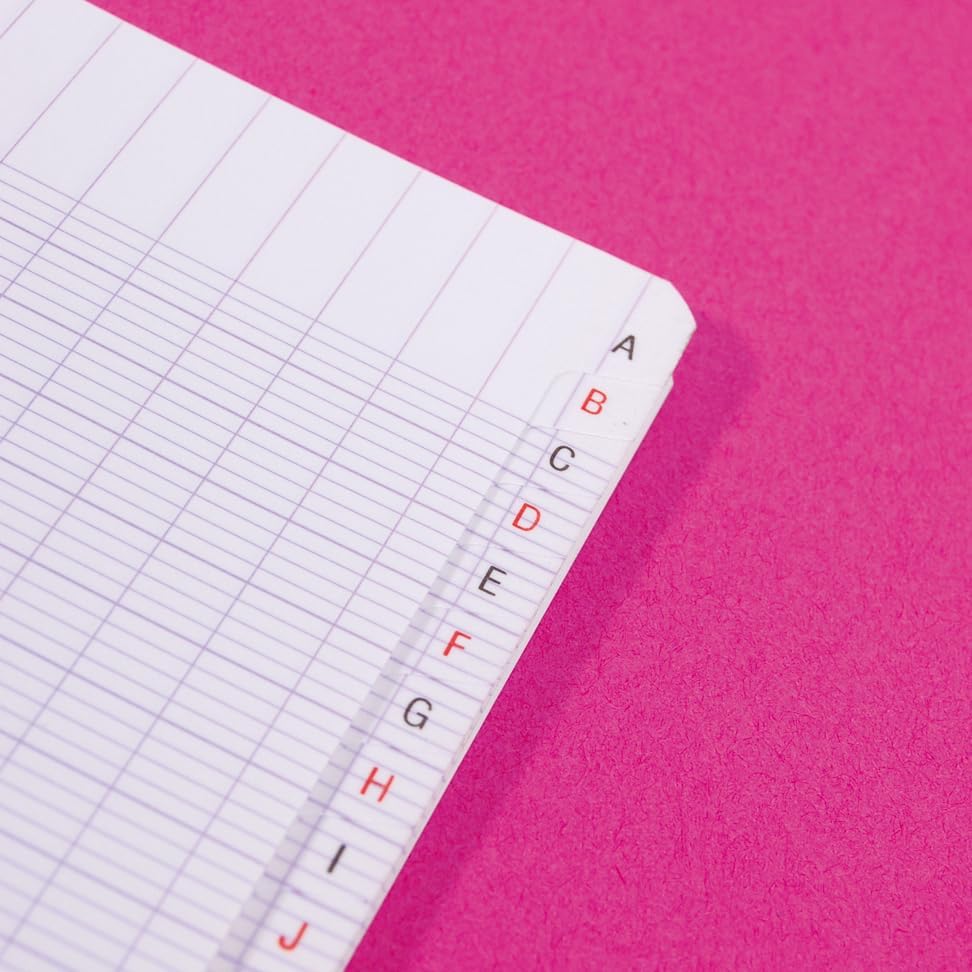 Clairefontaine 9599C - Packung mit 5 Kladden/Adressbuch 9x14cm mit Softcover, 96 Blatt kariert 90g,