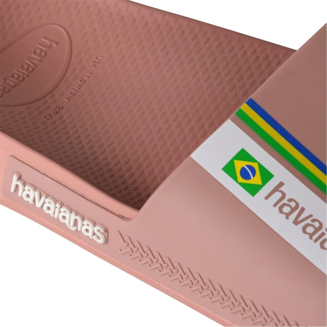 Havaianas Unisex Slide BrasilSchiebe-Sandalen 43/44 EU Crocus Rose, 43/44 EU Crocus Rose