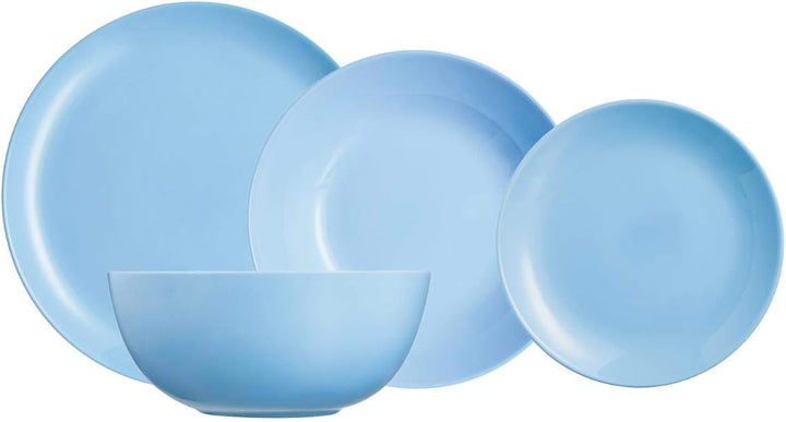 Geschirrset 19 PIEZAS blau, 19 PIEZAS Blau