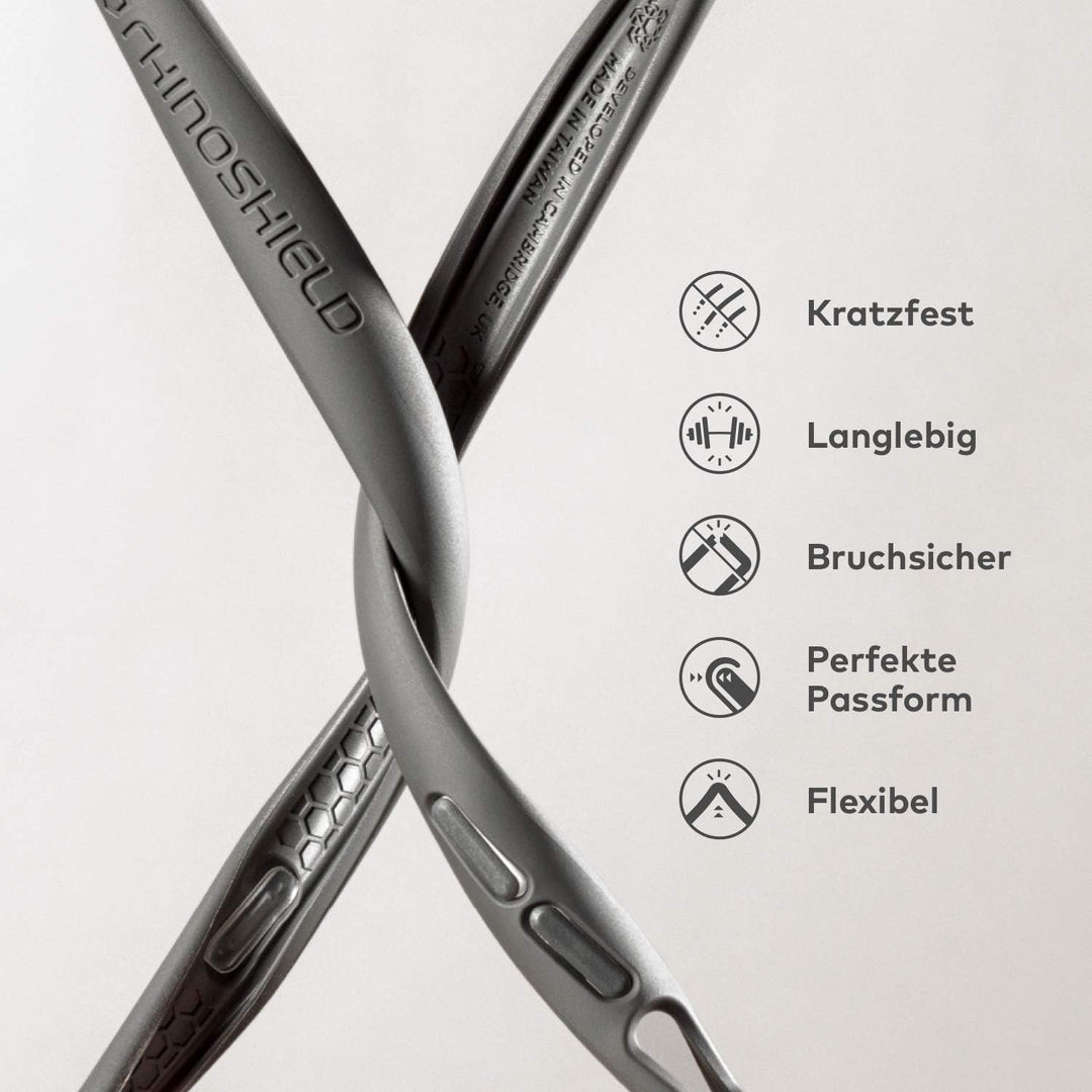 RhinoShield Modulares Case kompatibel mit [iPhone XS Max] | Mod NX - Anpassbare & stossdämpfende Sch