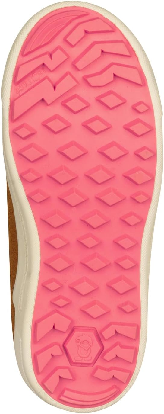 Trollkids wasserdichte knöchelhohe Kinder Schuhe mit echtem Leder GRYLLEFJORD 32 EU Caramel Salmon,