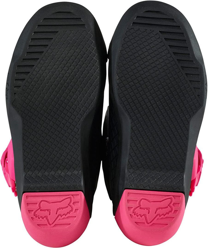 Fox Racing Unisex Kinder Youth Comp Motocross BootYTH Comp Boot – Schnalle 6 Big Kid Schwarz Pink, 6