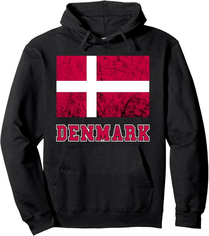 Dänemark Flagge Dannebrog Däne Stolz Dänische Wurzeln Pullover Hoodie