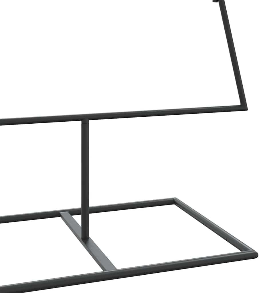 vidaXL Metall-Weihnachtsbaum für Dekorationen Schwarz 150 cm, Weihnachtsbaum, Metallbaum, Tannenbaum