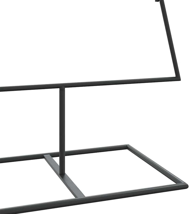 vidaXL Metall-Weihnachtsbaum für Dekorationen Schwarz 150 cm, Weihnachtsbaum, Metallbaum, Tannenbaum