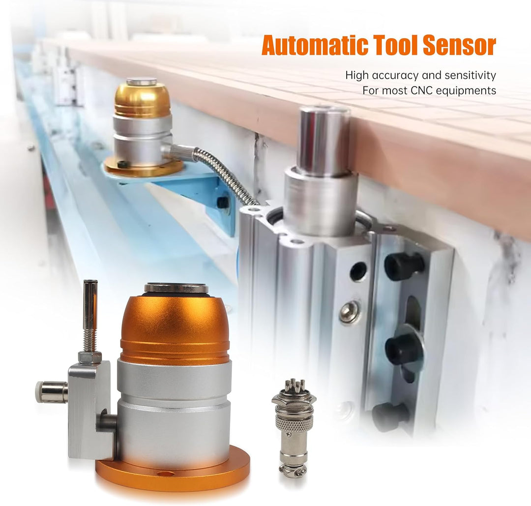 RATTMMOTOR CNC Werkzeuglängensensor, Z Achse Touch Werkzeugsensor Einstellungssonde High Precision F