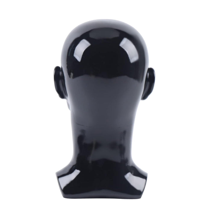 Männlicher Modellkopf Schaufensterpuppenkopf Mannequin Kopf mit Ohren aus PVC für Kopfhörer Hüte Per