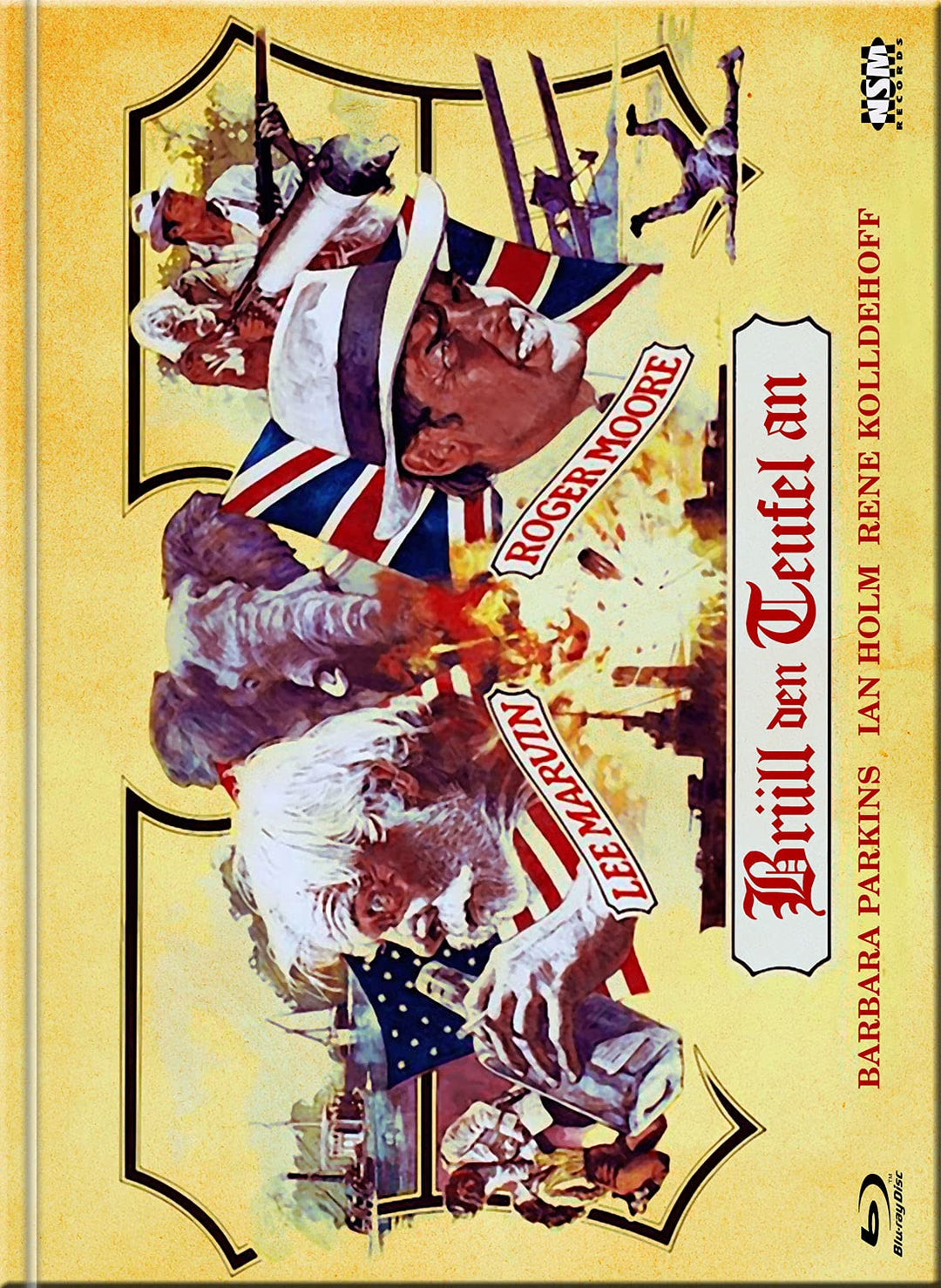 Brüll den Teufel an - Zwei wie Hund und Katz - Shout at the Devil [Blu-Ray+DVD] - uncut - limitierte