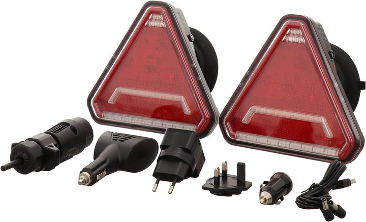 Connix Plus LED Beleuchtungsset, kabellos, 12 V, ECE Reg 10, E-Approved, CE RoHS