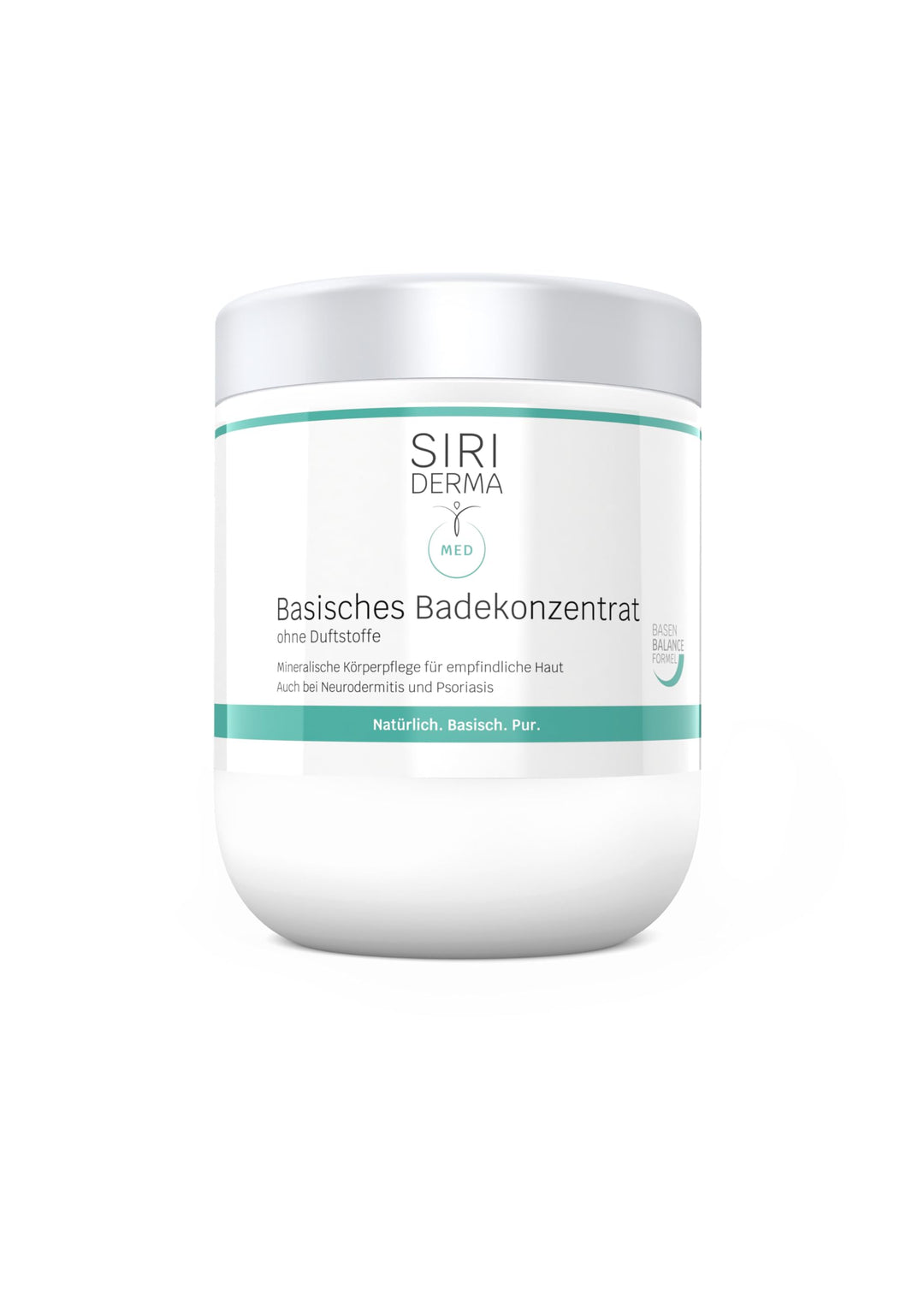 SIRIDERMA Basisches Badekonzentrat | Basenbad ideal als Vollbad, Fussbad und basische Waschung | Auc