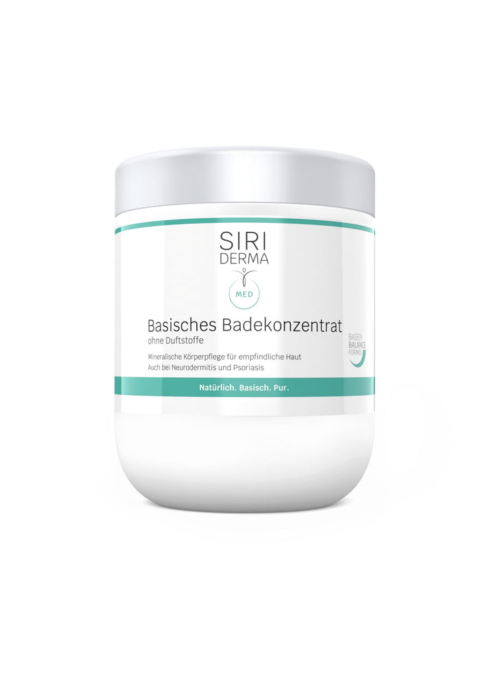 SIRIDERMA Basisches Badekonzentrat | Basenbad ideal als Vollbad, Fussbad und basische Waschung | Auc