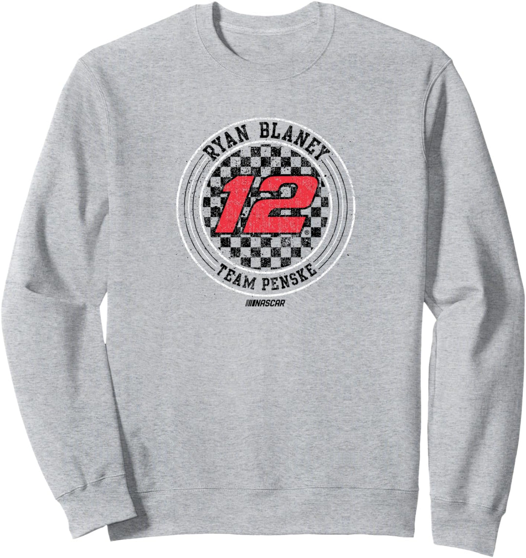 NASCAR - Ryan Blaney - Checkered Circle Sweatshirt