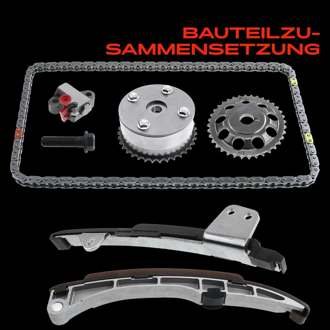Steuerkettensatz für Yaris NCP1 NLP1 SCP1 Yaris Verso NCP2 NLP2 Yaris Verso Van P2 1.5L Benzin 2000-