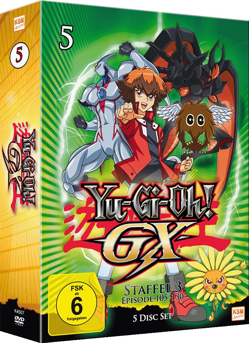 Yu-Gi-Oh! - GX - Staffel 3/Episode 105-130 [5 DVDs], DVD