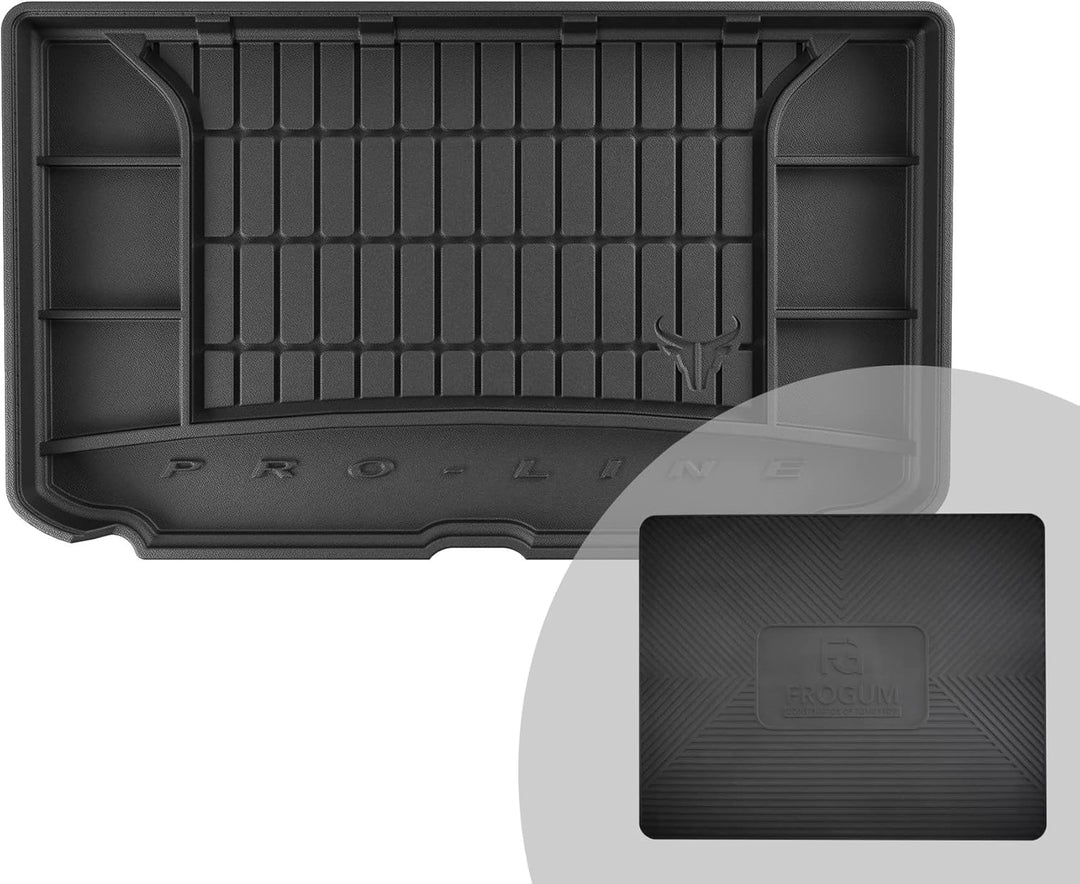 FROGUM ProLine 3D Gummimatte Exklusive Auto Kofferraummatte Kofferraumwanne für Opel Corsa E 2014-20