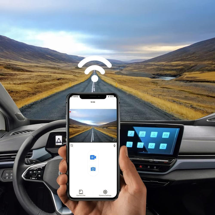 Fitcamx Dashcam 4K Kompatibel mit VW ID.4 ID.5 2021-2024 Pro 1st Edition Pro S & Audi Q4 e-tron, 216