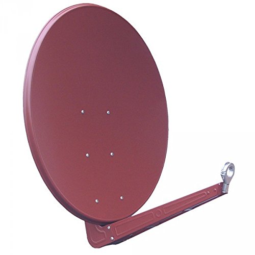 Antenne Gibertini 100cm Alu Ziegelrot SE Serie inkl. Druckgussfeedhalter 40mm NEU