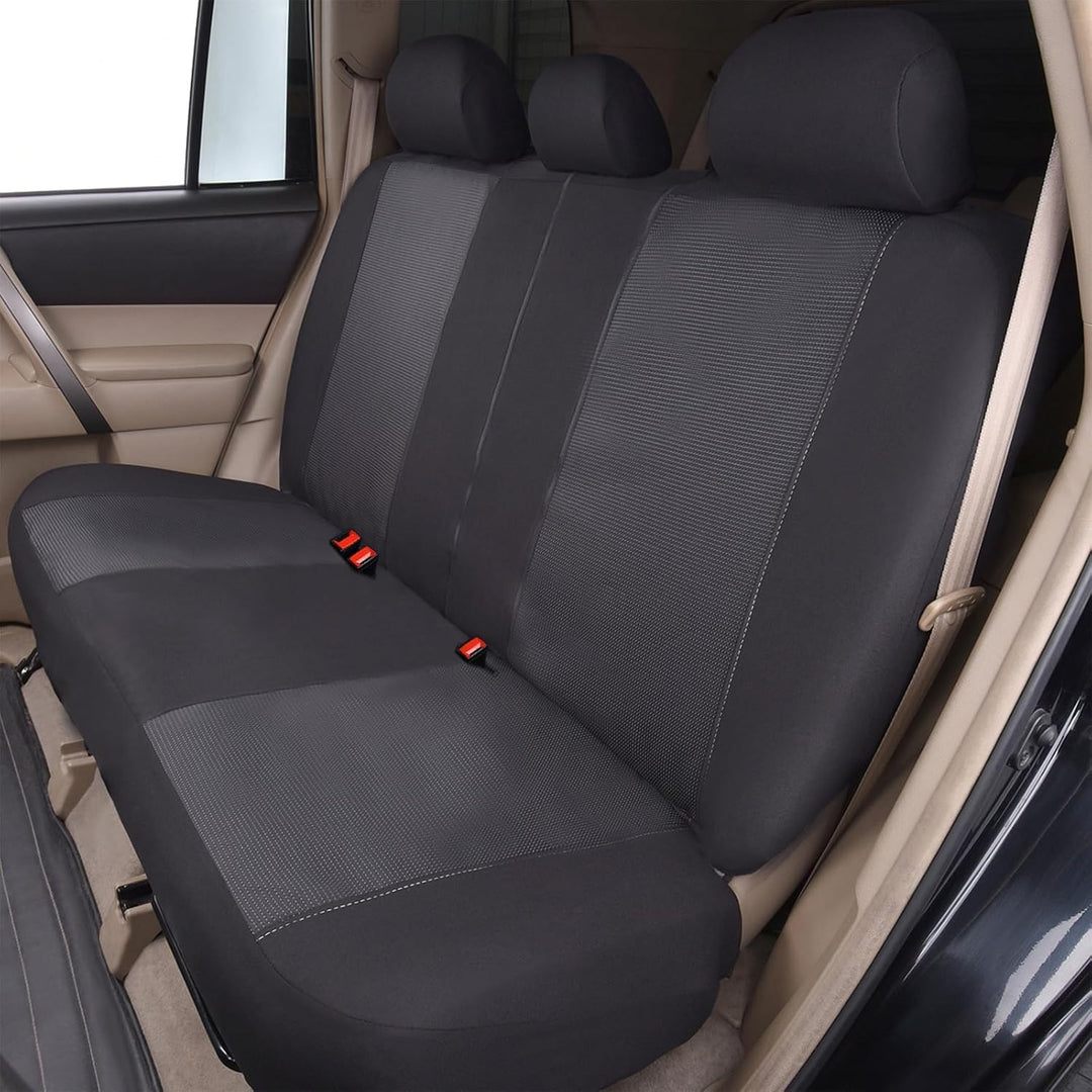 Flying Banner Mesh und Jacquard Universal Auto Sitz Cover Sitze mit Seitenairbag Full Set -- Low Bac