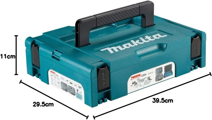 Makita E-08713 Universal Werkzeugset Im Koffer 120teilig Einzelbett, Einzelbett
