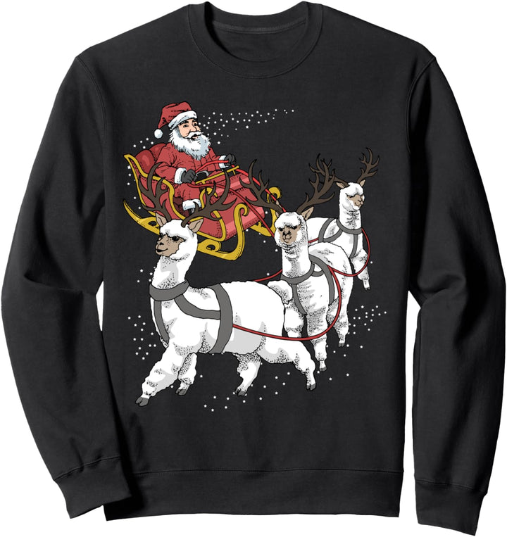 Alpaka Weihnachts Sweatshirt
