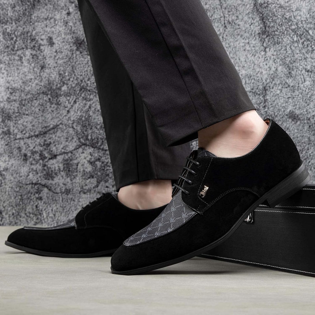 JITAI Herren Oxfords Oxford, Schwarz 07